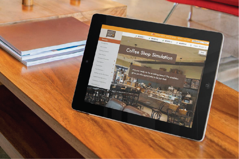Digital Simulation on Tablet